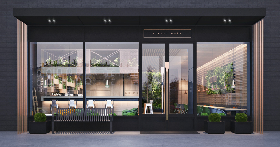 THIẾT KẾ COFFEE SHOP 2